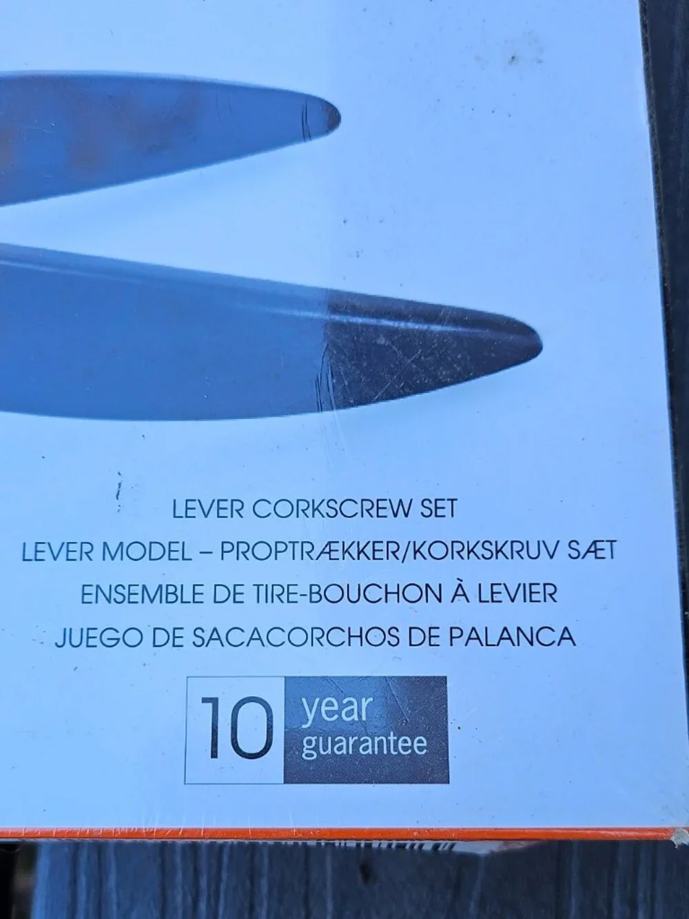 NEW Box Le Creuset Professional Lever Corkscrew Wine Opener LM 250L-31